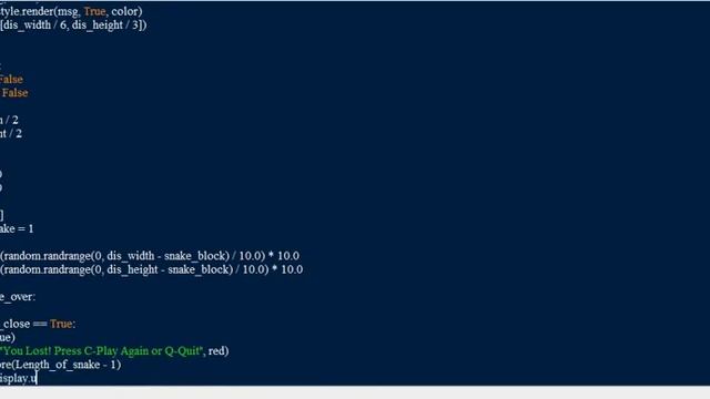 Creating Snake Game with Python 3 | Snake Game with Pygame Python | How to create snake game смотреть онлайн