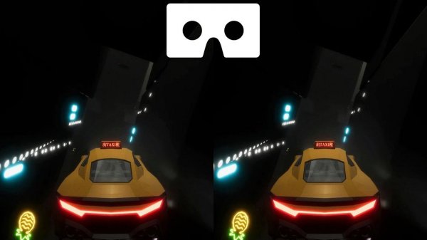 Cyber Driver 3D VR video 3D SBS VR box google carboard