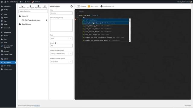 WPCodeBox A Code Snippets Manager смотреть онлайн