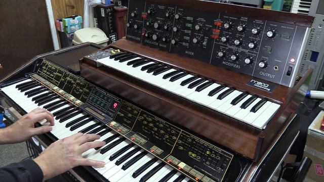 Vintage Polymoog And Minimoog Jam (by Synthpro)