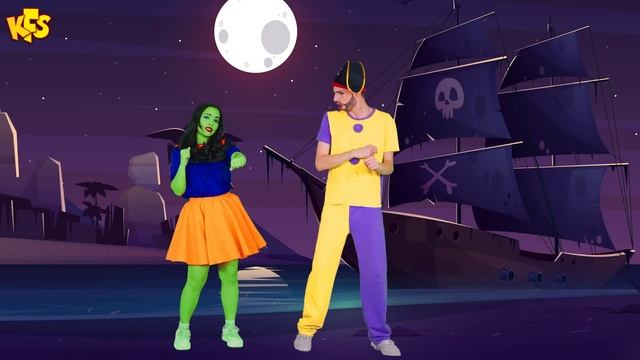 Halloween CopyCat | Zombie Dance | Kids Funny Songs смотреть онлайн