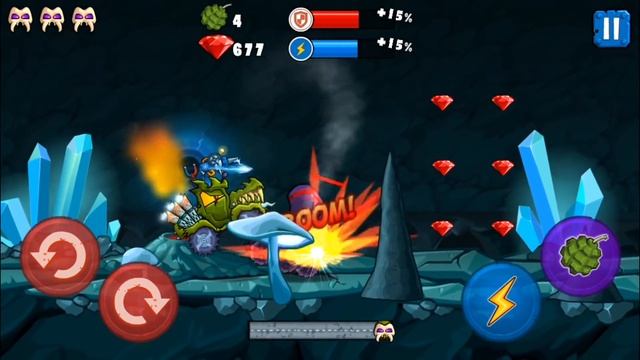 ХИЩНЫЕ МАШИНЫ против ПОЛИЦЕЙСКИХ МАШИН #4 Мультик по игре Car Eats Car 3 смотреть онлайн