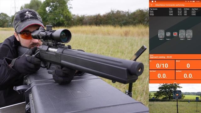 HITMAN PRACTICE!!! Airsoft Sniper Practice with Attack Sense targets | Georaga Airsoft смотреть онлайн