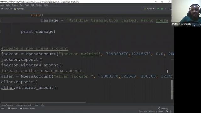 HOW TO IMPLEMENT CLASSES IN PYTHON. #pythonclass смотреть онлайн