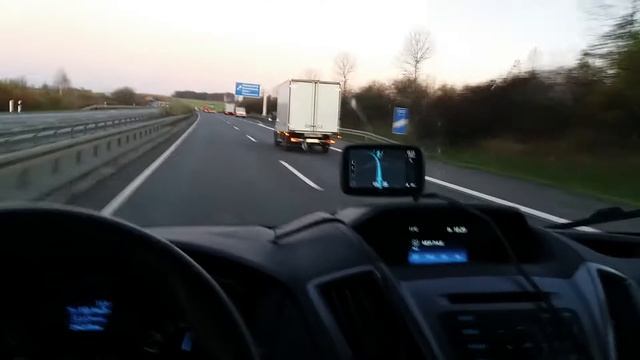 Форд Транзит 2.0тди 170л.с 160Км/ч.По Автобану.