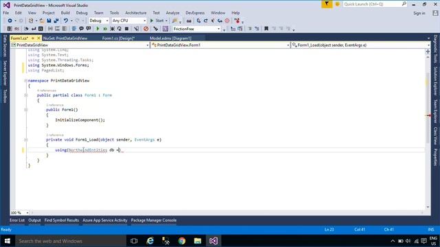 C# Tutorial - How to Print a DataGridView | FoxLearn смотреть онлайн