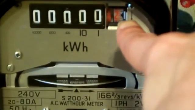 Electricity Meter : Sangamo S309.2 & S200.31 kWh meters. смотреть онлайн