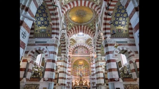 Notre-Dame de la Garde, Marseille, Bouches-du-Rhône, Provence-Alpes-Côte d'Azur, France, Europe смотреть онлайн