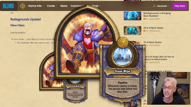 NEW HERO ANNOUNCEMENT! Patch 25.6.2.1 Hearthstone Battlegrounds (April Fools 2022) смотреть онлайн