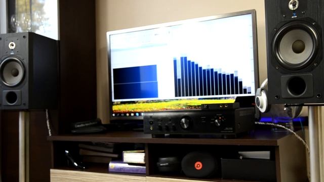 Focal speaker sound bass test + Denon stereo amplifier [HQ] (2) смотреть онлайн