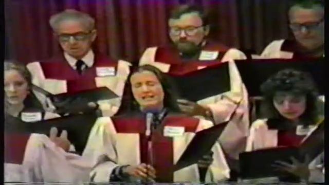 ♫ Somebody's Prayin' ♫ FCC choir - 1994 Cheri Harding soloist смотреть онлайн