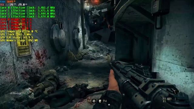 A8 9600 vs Wolfenstein new order смотреть онлайн