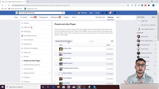 How to block a person or page in Facebook Page |(Explained in Hindi) смотреть онлайн