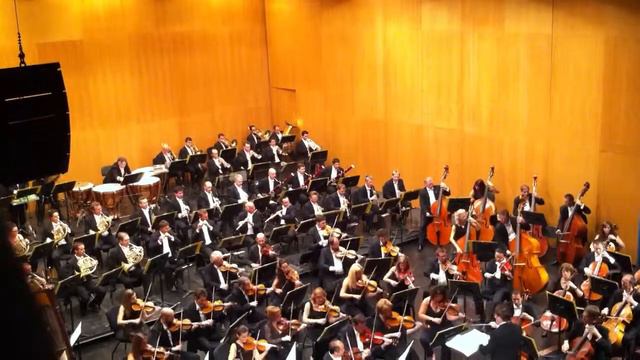 OFM "The Ride Of the Valkyrie" de Wagner. Gregorio Sánchez Trombón Contrabajo смотреть онлайн