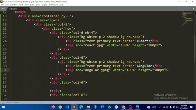 Responsive Grid System Bootstrap 5 with Example | hindi , Urdu | #codefordesign | #bootstrap5 смотреть онлайн