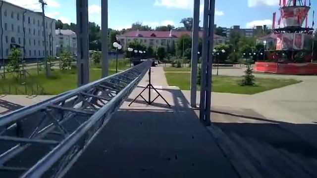Моторизованный экран 9м для лазерной и видео-проекций смотреть онлайн