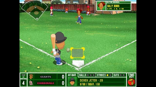 Backyard Baseball 2001 Gameplay 2 (Spectator Game) смотреть онлайн
