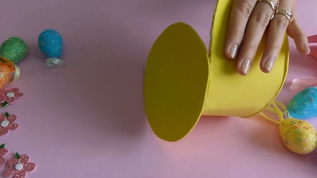 DIY/ПАСХАЛЬНАЯ КОРЗИНКА/ГОТОВИМСЯ К ПАСХЕ/СУМОЧКА ИЗ ФОАМИРАНА смотреть онлайн
