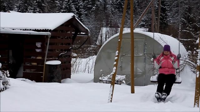 Зима 2017. Что мы делаем зимой на даче? смотреть онлайн