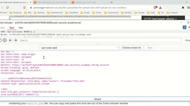Burp Suite Community - Turbo Intruder - Racing Condition (Sending Multiple Requests Instantaneously смотреть онлайн