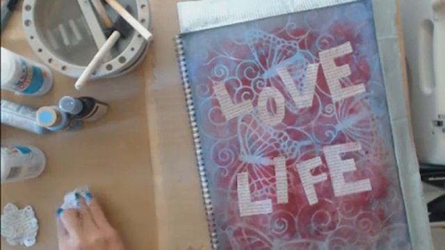 "Love Life.." Art Journal with Tracy Weinzapfel 6/ смотреть онлайн