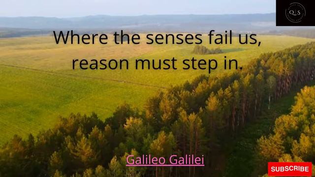 Most Famous Quotes Of Galileo Galilei |  TOP 20 Galileo Galilei Quotes