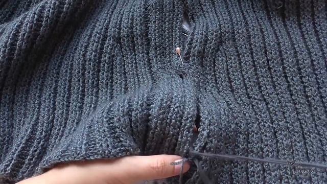Хитрости вязания. Как просто расширить готовое вязаное изделие. смотреть онлайн