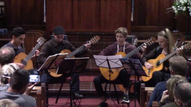 'El Gato Montes' by Manuel Penella for Guitar Quartet смотреть онлайн