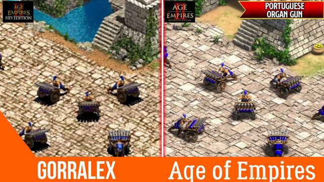 УНИКАЛЬНЫЕ ЮНИТЫ Age Of Empires 2! Сравнение Оригинал vs Definitive Edition смотреть онлайн
