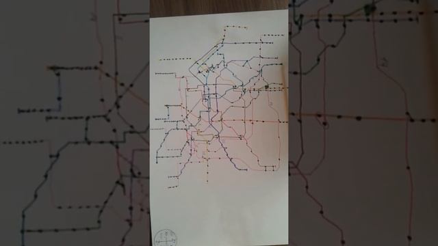 Нарисовал свою схему Московского метро! | №15 смотреть онлайн