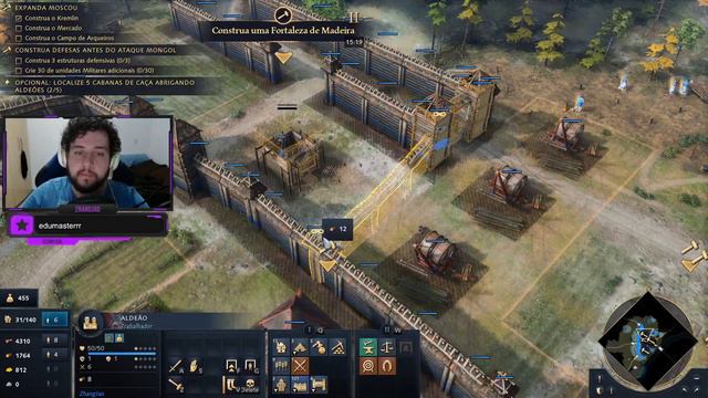 ERGUENDO MOSCOU! - Age of Empires 4: Rússia #15 смотреть онлайн