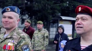 Торжественная клятва воспитанников молодежного проекта «Юный спецназовец»