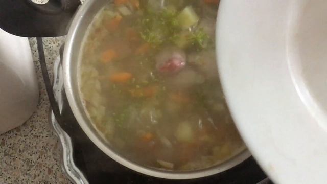 Суп с фрикадельками