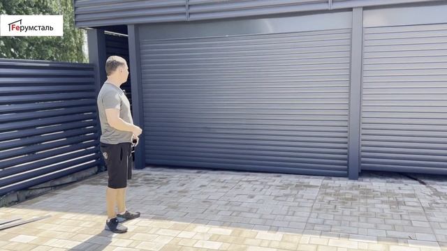 Подробнее о продукции Ферумсталь. Забор жалюзи ФС Дубль 60, авторуф FS Capannone. смотреть онлайн