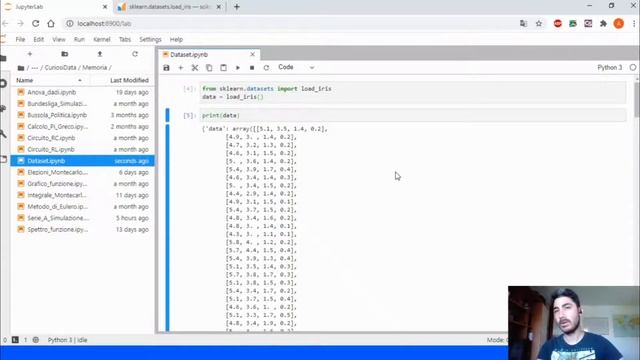 Machine Learning con Python #1 - Importare e Visualizzare i Dataset смотреть онлайн