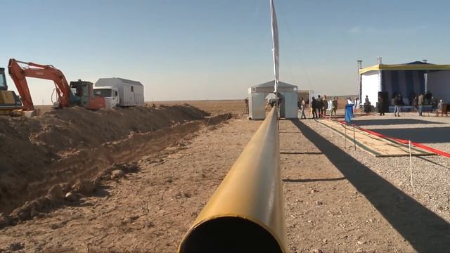 Началось строительство газораспределительной станции в ЮКО смотреть онлайн