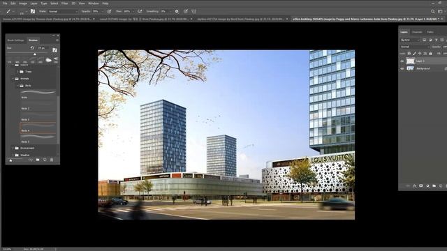 Photoshop Brush Collection for Architectural Visualization смотреть онлайн
