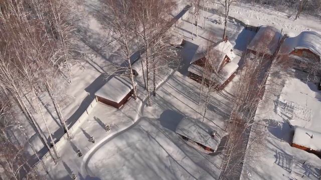 ВОЗДУШНАЯ экскурсия по деревне и наш второй участок! смотреть онлайн