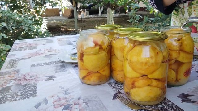 ВКУСНЕЙШИЙ ПЕРСИКОВЫЙ КОМПОТ #персики #компот #консервирование #рецепты #еда #food смотреть онлайн