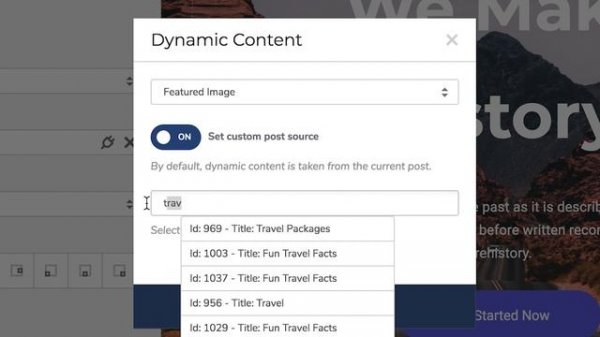 How to Add Dynamic Content in Visual Composer