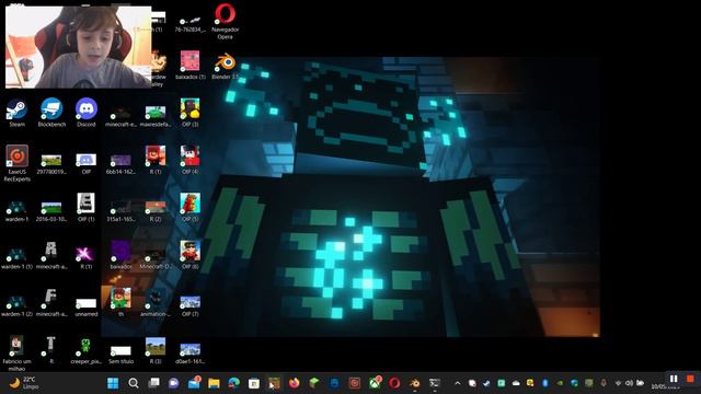 como fazer uma foto de perfil de minecraft no block bench e no canva смотреть онлайн