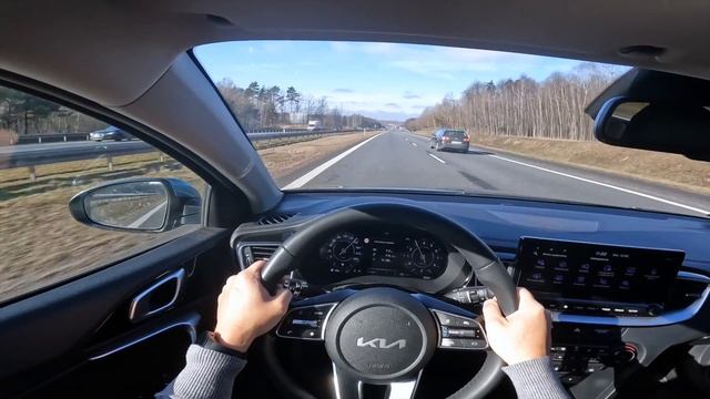 2022 KIA Ceed III (1.5 T-GDi 160 HP) | POV Test Drive смотреть онлайн