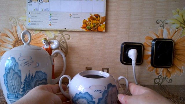 Пополнение моей коллекции посуды. Люблю пейзажи на посуде ?Барахолка смотреть онлайн