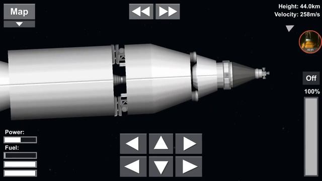 5 stage rocket to moon and back to earth Best DESIGN || SPACEFLIGHT SIMULATOR смотреть онлайн