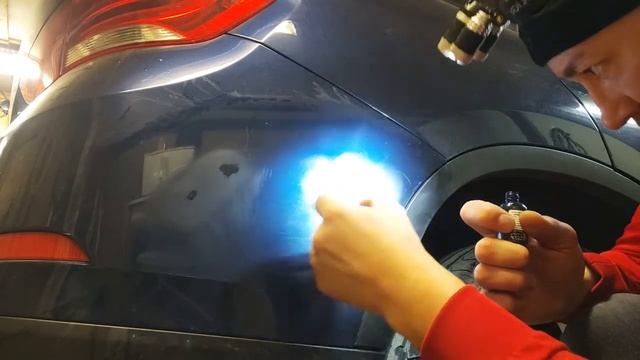 Как самому убрать притёртость на бампере (или как не нужно этого делать)! смотреть онлайн