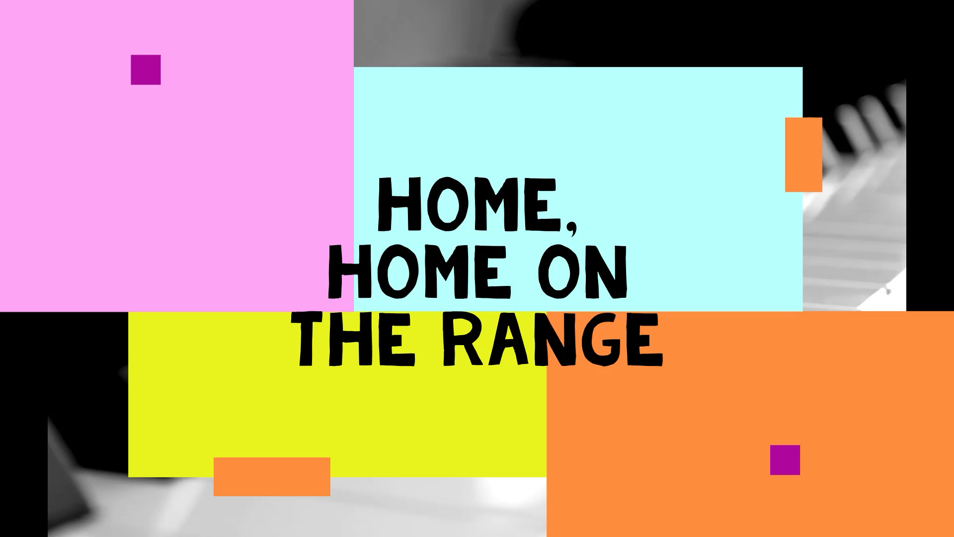 Home, Home on the Range Piano Tutorial Synthesia