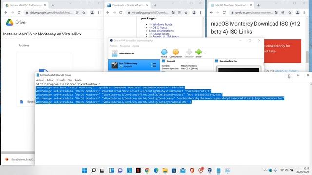 Instalar MacOS 12 Monterey en VirtualBox para Windows y Linux смотреть онлайн