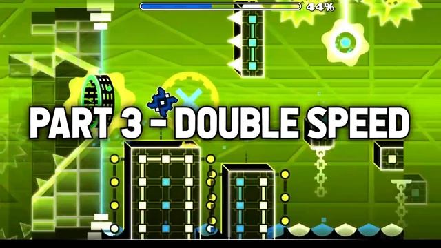 How Far Can Geometry Dash Icons Jump at Different Speeds? (Part 2 - Robot) смотреть онлайн