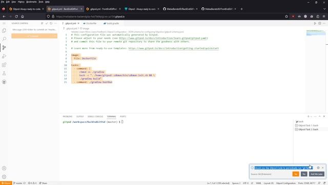 Gitpod - Java 17 & Spring Boot смотреть онлайн