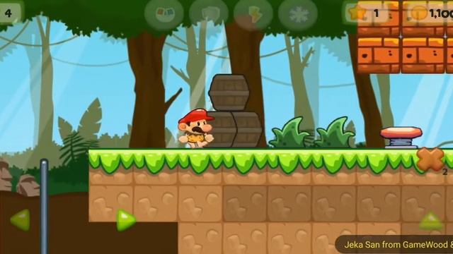 Level 8. Прохождение игры The Jungle Adventure Of Super Boy на Android смотреть онлайн